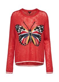 Pepe Jeans, Damen Pullover 'Azu', Mischfarben / Rot