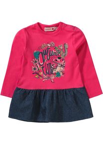 Boboli BÒBOLI, Mädchen Jerseykleid, Nachtblau / Dunkelpink
