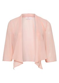 sheego Style, Damen Bolerojacke, Puder