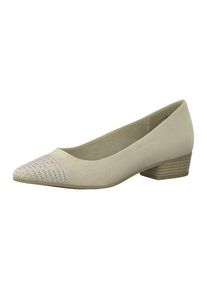 Marco Tozzi, Damen Pumps, Naturwei&szlig;