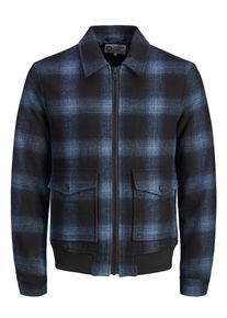 Jack & Jones JACK & JONES, Herren Jacke, Nachtblau / Hellblau
