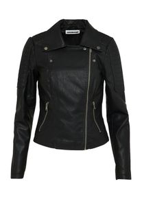 Noisy may, Damen Bikerjacke 'REBEL', Schwarz