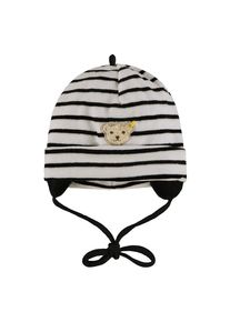 Steiff, M&uuml;tze, Schwarz / Wei&szlig;