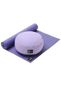 YOGISTAR.COM, Herren Yoga-set Starter Edition - Meditation, Helllila