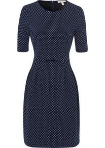 Esprit, Damen Kleid, Nachtblau / Weiß