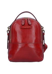 The Bridge, Damen Pearldistrict Rucksack Leder 27 cm, Rot