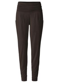 Curare Yogawear, Damen Pants, Schoko
