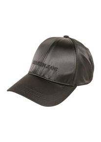 Calvin Klein, Damen Cap 'J SATIN', Schwarz