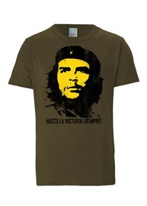 logoshirt, Herren T-Shirt 'Che Guevara', Gelb / Oliv