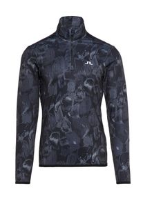 J. Lindeberg J.Lindeberg, Herren Pullover 'Kimball', Graumeliert / Schwarz