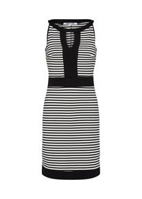 ABOUT YOU, Damen Kleid 'Nane', Schwarz / Weiß
