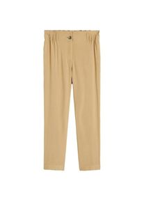 Mango, Damen Hose 'Ten', Hellbraun