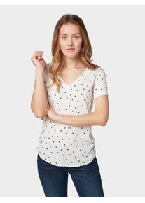 Tom Tailor, Damen Bluse, Weiß