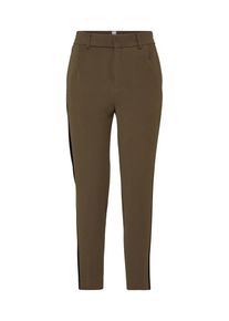 Drykorn, Damen Bundfaltenhose 'FIND', Khaki / Schwarz