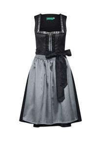 Country Line, Damen Dirndl, Grau / Schwarz