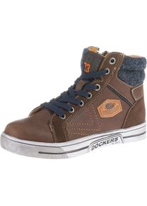 Dockers by Gerli, Sneaker, Dunkelblau / Braun / Bronze / Schwarz / Wei&szlig;