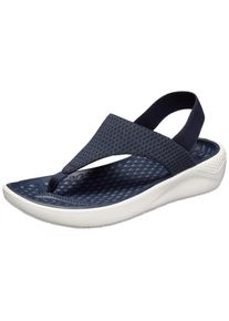 Crocs, Damen Sandale 'Lite Ride', Nachtblau / Weiß