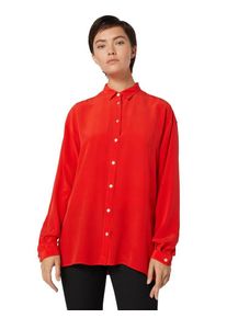 BOSS, Damen Bluse 'Ecluni_2', Feuerrot