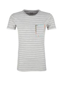 Q/S Designed By, Herren Shirt, Grau / Hellgrau