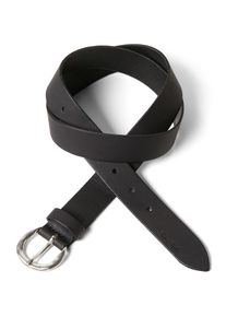 Tom Tailor, Damen Gürtel 'Vintage' 3.0cm, Schwarz