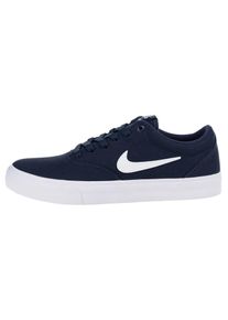 NIKE SB, Herren Sneaker 'Charge', Dunkelblau / Weiß