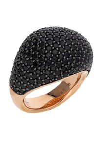 Esprit, Damen Fingerring 'Nyxia', Gold / Schwarz