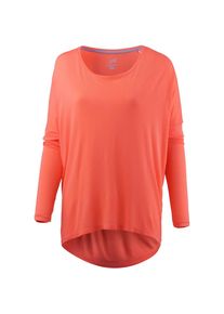 Maui Wowie, Damen Oversizelangarmshirt, Koralle