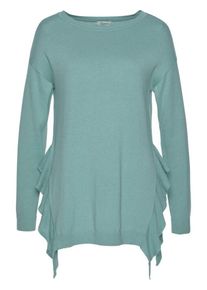 Boysen's BOYSEN'S, Damen Longpullover, Pastellblau