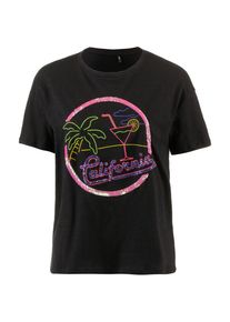 Only, Damen T-Shirt, Schwarz