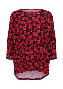 Jacqueline de Yong, Damen Shirt, Rot / Schwarz