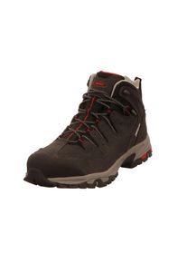 Meindl, Herren Outdoorschuhe, Dunkelgrau / Rot