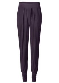 YOGISTAR.COM, Damen Pants 'Cuff', Aubergine
