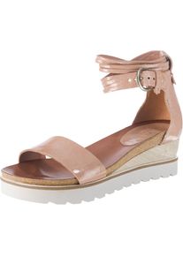 JOLANA & FENENA JOLANA & FENENA, Damen Keilsandaletten, Altrosa