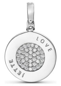 JETTE, Damen Charm, Silber / Weiß