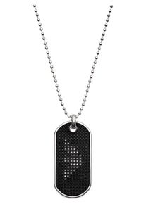 Emporio Armani, Herren Kette 'EGS2547040', Schwarz / Silber