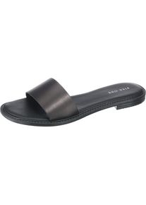 Pier One, Damen Pantoletten, Schwarz