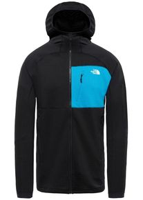 The North Face, Herren Fleecejacke 'Impendor Grid', Türkis / Schwarz / Weiß