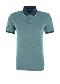 s.Oliver RED LABEL, Herren Poloshirt, Aqua / Enzian