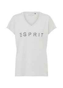 Esprit Sports, Damen Sportliches T-Shirt, Hellgrau