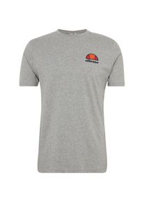 Ellesse, Herren T-Shirt 'Canaletto', Graumeliert / Hellorange / Rot / Schwarz