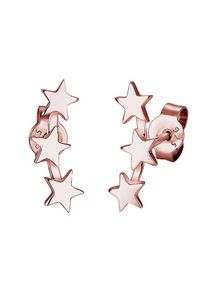 Elli, Damen Ohrringe 'Astro', Rosegold