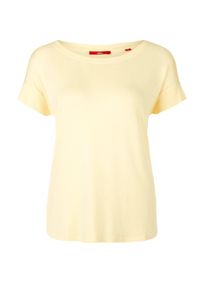 s.Oliver RED LABEL, Damen T-Shirt, Gelb