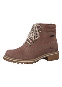 Tamaris, Damen Stiefelette, Braun / Rosa