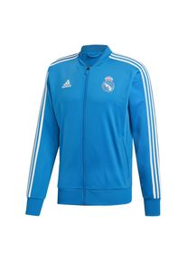 adidas Performance, Herren Sweatjacke 'Real Madrid', Blau / Wei&szlig;