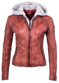 Gipsy, Damen Lederjacke 'EMMY LANOV', Rot