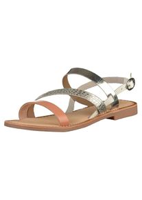 Kickers, Damen Sandalen, Silber