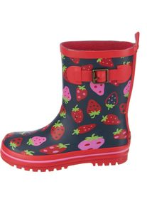 MaxiMo, Mädchen Gummistiefel, Navy / Rot