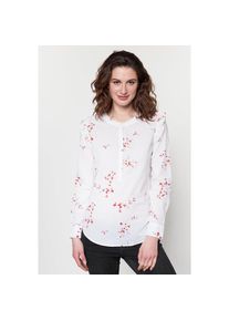 Ichi, Damen Bluse, Melone / Weiß