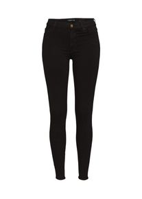 7 For All Mankind, Damen Klassische Skinny Jeans 'HW SKINNY', Schwarz