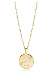 SIF JAKOBS, Damen Kette Sternzeichen Steinbock SJ-P1063-CZ(YG)/45, Gold